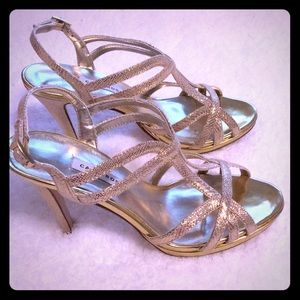 Caparros Gold  Heels